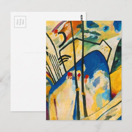 Kandinsky Compositie IV Briefkaart (Voorkant / Achterkant)