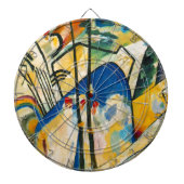 Kandinsky Compositie IV Dartbord (Voorkant)
