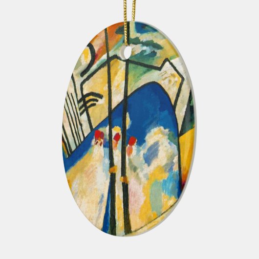 Kandinsky Compositie IV Keramisch Ornament (Links)