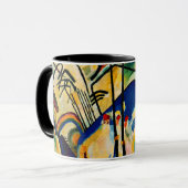 Kandinsky - Compositie IV Mok (Voorkant links)