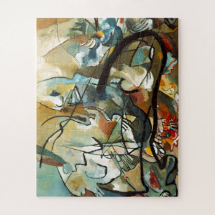 Kandinsky Compositie V Abstracte schilderkunst Legpuzzel