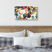 Kandinsky Compositie VI Canvas Print (Insitu (Slaapkamer))