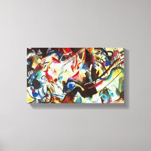 Kandinsky Compositie VI Canvas Print (Voorkant)