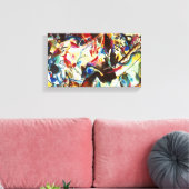 Kandinsky Compositie VI Canvas Print (Insitu (Woonkamer))