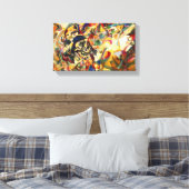 Kandinsky Compositie VII Canvas Print (Insitu (Slaapkamer))