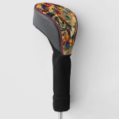 Kandinsky - Compositie VII Golfheadcover (Schuin)