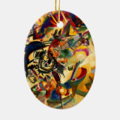 Kandinsky - Compositie VII Keramisch Ornament (Achterkant)