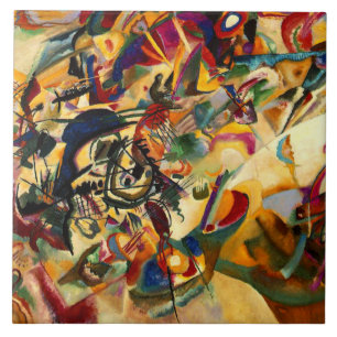 Kandinsky - Compositie VII Tegeltje