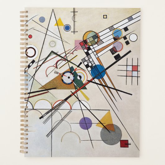 Kandinsky Compositie VIII Abstracte Kunst Planner (Voorkant)