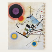 Kandinsky Compositie VIII Abstracte Kunst Planner (Achterkant)