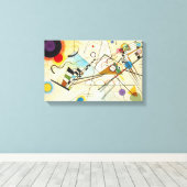 Kandinsky Compositie VIII Canvas Wrap (Insitu (Houten vloer))