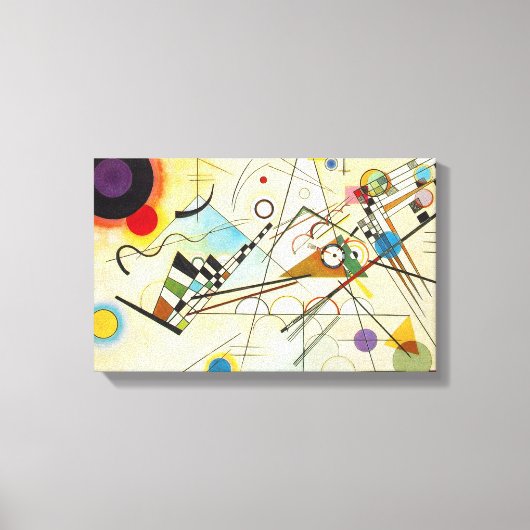 Kandinsky Compositie VIII Canvas Wrap Afdruk (Voorkant)