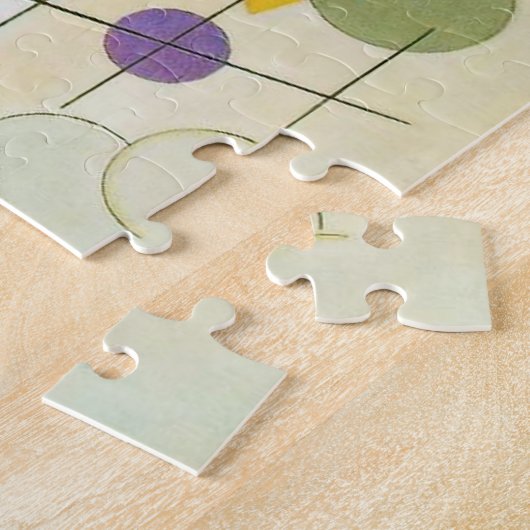 Kandinsky Compositie VIII Puzzle Legpuzzel (Zijkant)
