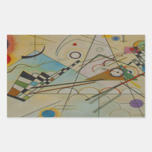 Kandinsky Compositie VIII Rechthoekige Sticker