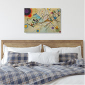 Kandinsky Compositie VIII Schilderen Verpakt Canva Canvas Afdruk (Insitu (Slaapkamer))