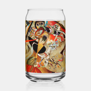 Kandinsky Composition Abstract schilderen Blikvorm Glas