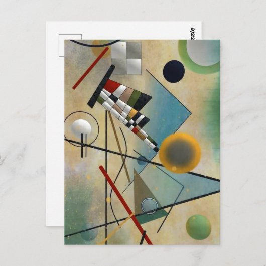Kandinsky Composition Abstract schilderen Briefkaart (Voorkant / Achterkant)
