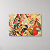 Kandinsky Composition Abstract schilderen Canvas Afdruk (Voorkant)