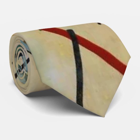 Kandinsky Composition Abstract schilderen Stropdas (Opgerold)