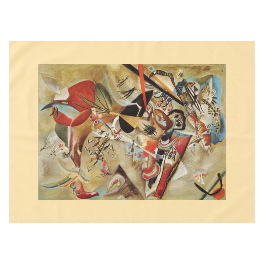 Kandinsky Composition Abstract schilderen Tafelkleed (Voorkant (Horizontaal))