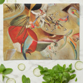 Kandinsky Composition Abstract schilderen Theedoek (Gevouwen)