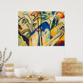 Kandinsky Composition IV Peinture Poster d'art (Cuisine)