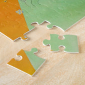 Kandinsky Composition IX Puzzle Legpuzzel (Zijkant)