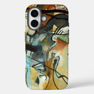 Kandinsky Composition V Abstract schilderen iPhone 16 Hoesje