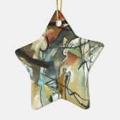 Kandinsky Composition V Abstract schilderen Keramisch Ornament (Links)