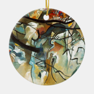 Kandinsky Composition V Abstract schilderen Keramisch Ornament
