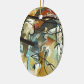Kandinsky Composition V Abstract schilderen Keramisch Ornament (Links)