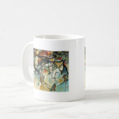 Kandinsky Composition V Abstract schilderen Koffiemok (Voorkant links)