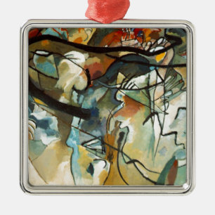 Kandinsky Composition V Abstract schilderen Metalen Ornament