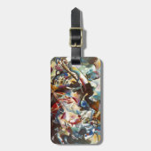 Kandinsky Composition VI Abstract schilderen Bagagelabel (Voorkant verticaal)