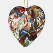 Kandinsky Composition VI Abstract schilderen Keramisch Ornament (Links)