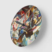 Kandinsky Composition VI Abstract schilderen Ronde Klok (Hoek)