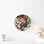 Kandinsky Composition VI Abstract schilderen Ronde Klok (Huis)