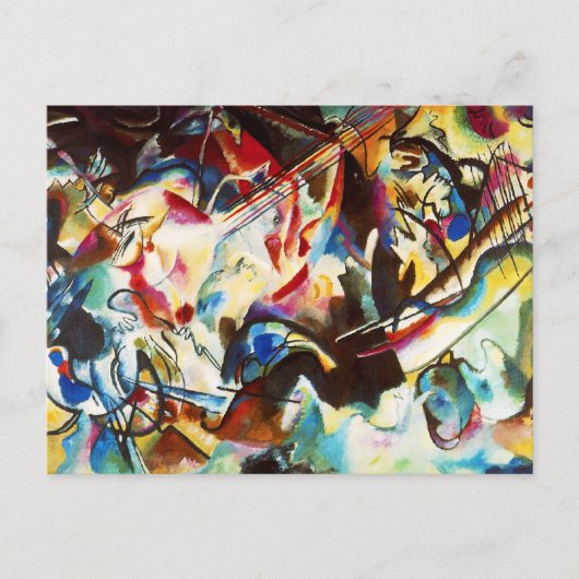 Kandinsky Composition VI Carte postale (Devant)