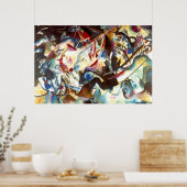 Kandinsky Composition VI Painting Art Poster (Keuken)