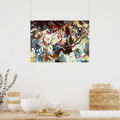 Kandinsky Composition VI Painting Art Poster (Keuken)