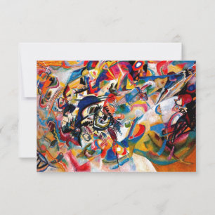 Kandinsky Composition VII Abstract schilderen