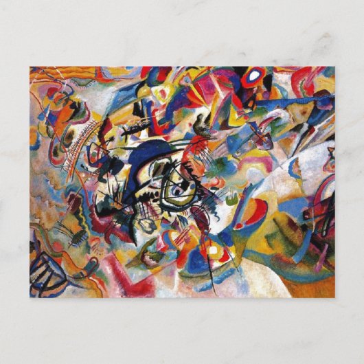 Kandinsky Composition VII Abstract schilderen Briefkaart (Voorkant)