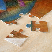 Kandinsky Composition VII Abstract schilderen Legpuzzel (Zijkant)