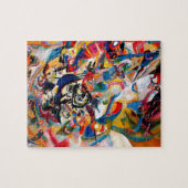 Kandinsky Composition VII Abstract schilderen Legpuzzel (Horizontaal)