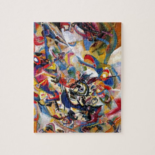 Kandinsky Composition VII Abstract schilderen Legpuzzel (Verticaal)