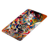 Kandinsky Composition VII Abstract schilderen Magneet (Linkerzijde)