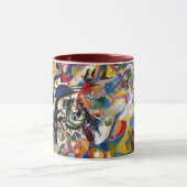 Kandinsky Composition VII Abstract schilderen Mok (Midden)