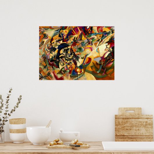 Kandinsky - Composition VII Poster (Keuken)