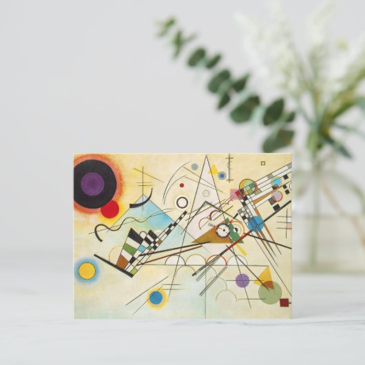 Kandinsky Composition VIII Carte postale (Debout devant)