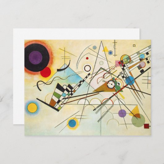 Kandinsky Composition VIII Carte postale (Devant / Derrière)
